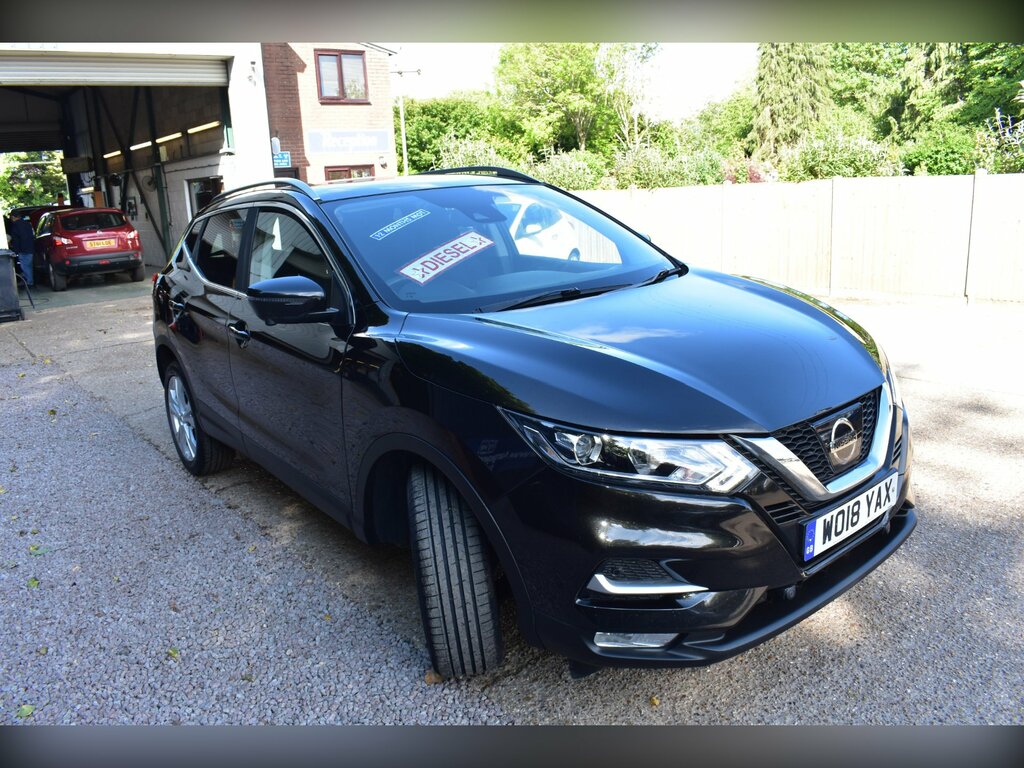 Nissan Qashqai 1.5 Dci N-connecta Suv Euro 6 S WO18YAX Black #3