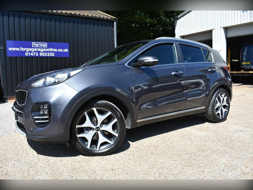 Kia Sportage 1.6 T-gdi Gt-line Suv Euro 6 17 Silver