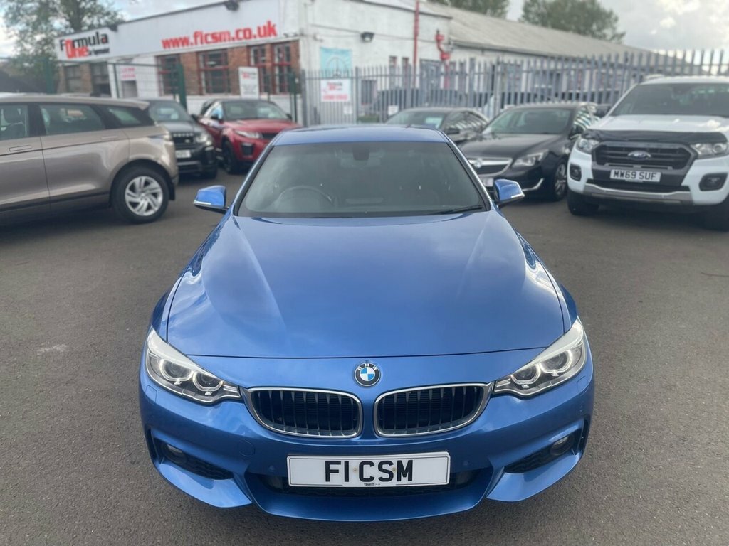BMW 4 Series Gran Coupe 2L M Sport SB14GKY Blue #4