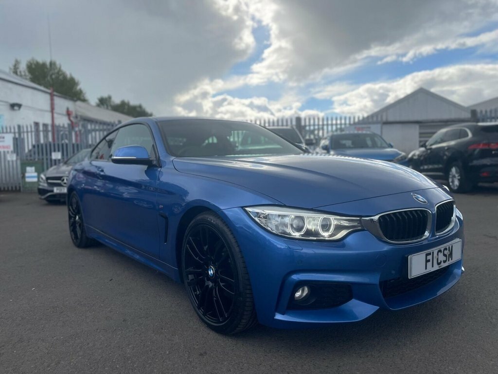 BMW 4 Series Gran Coupe 2L M Sport SB14GKY Blue #2