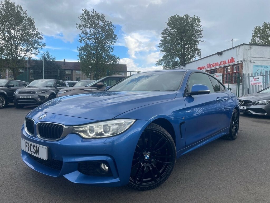 BMW 4 Series Gran Coupe 2L M Sport Blue