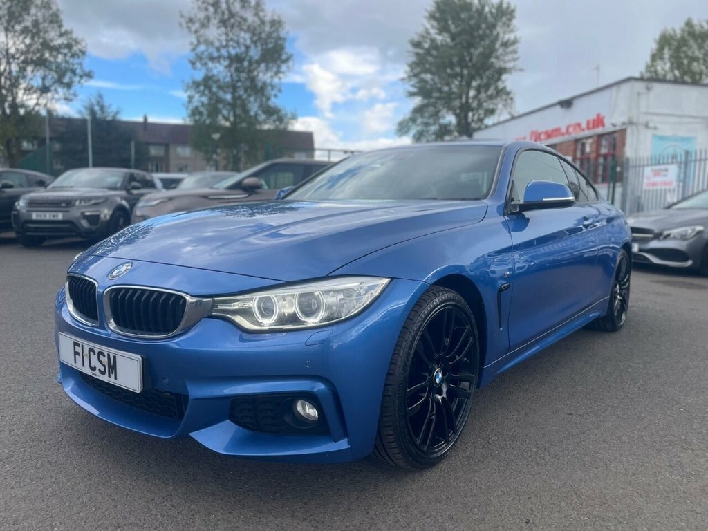 BMW 4 Series Gran Coupe 2L M Sport SB14GKY Blue #6