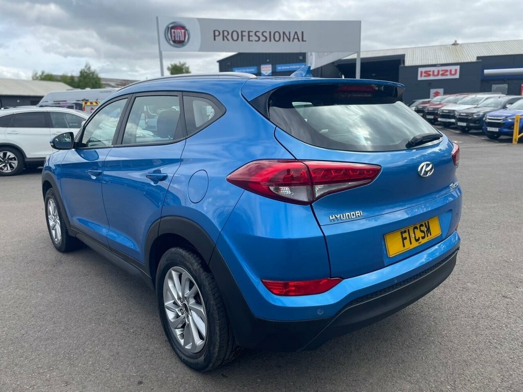 Hyundai Tucson 1.7L Se Nav SA66TFJ Blue #4