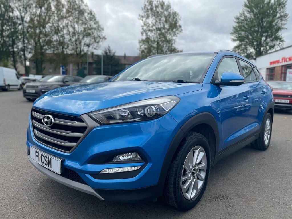 Hyundai Tucson 1.7L Se Nav SA66TFJ Blue #3