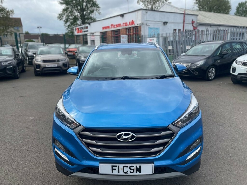 Hyundai Tucson 1.7L Se Nav SA66TFJ Blue #6