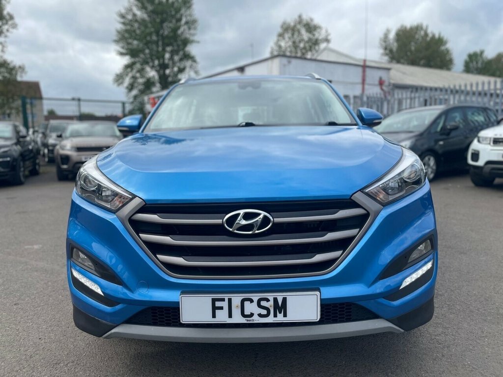 Hyundai Tucson 1.7L Se Nav SA66TFJ Blue #5