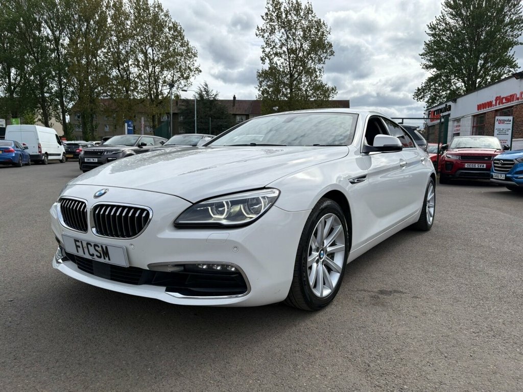 BMW 6 Series Gran Coupe 3L Se AY16GWO White #4