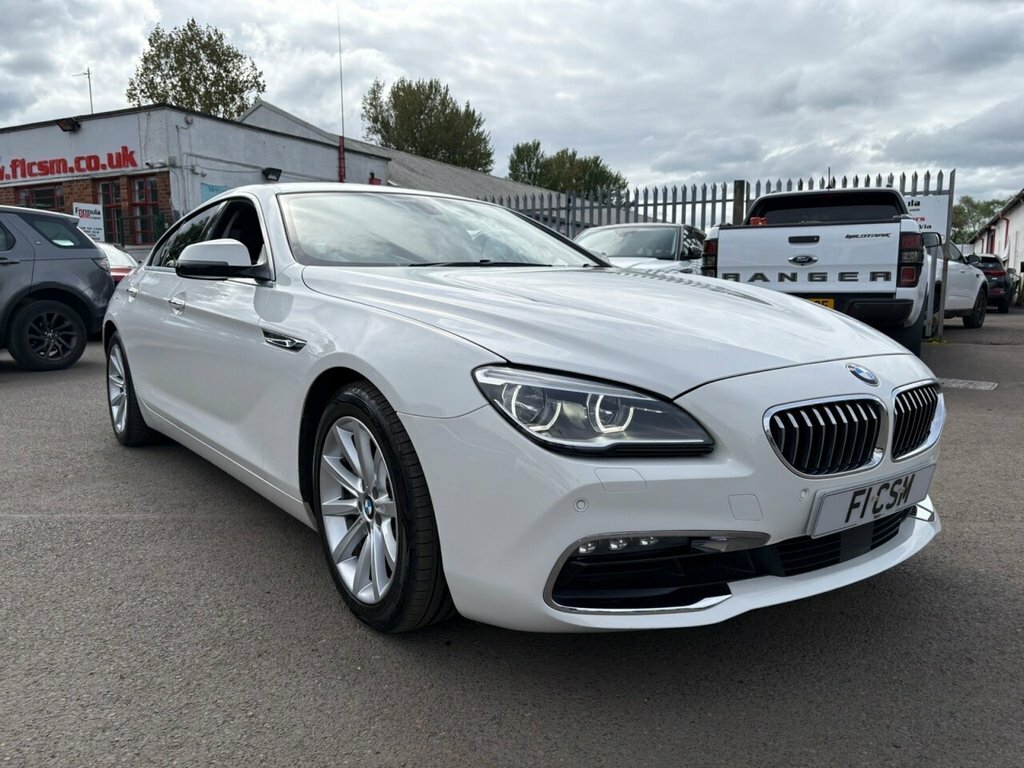 BMW 6 Series Gran Coupe 3L Se AY16GWO White #3