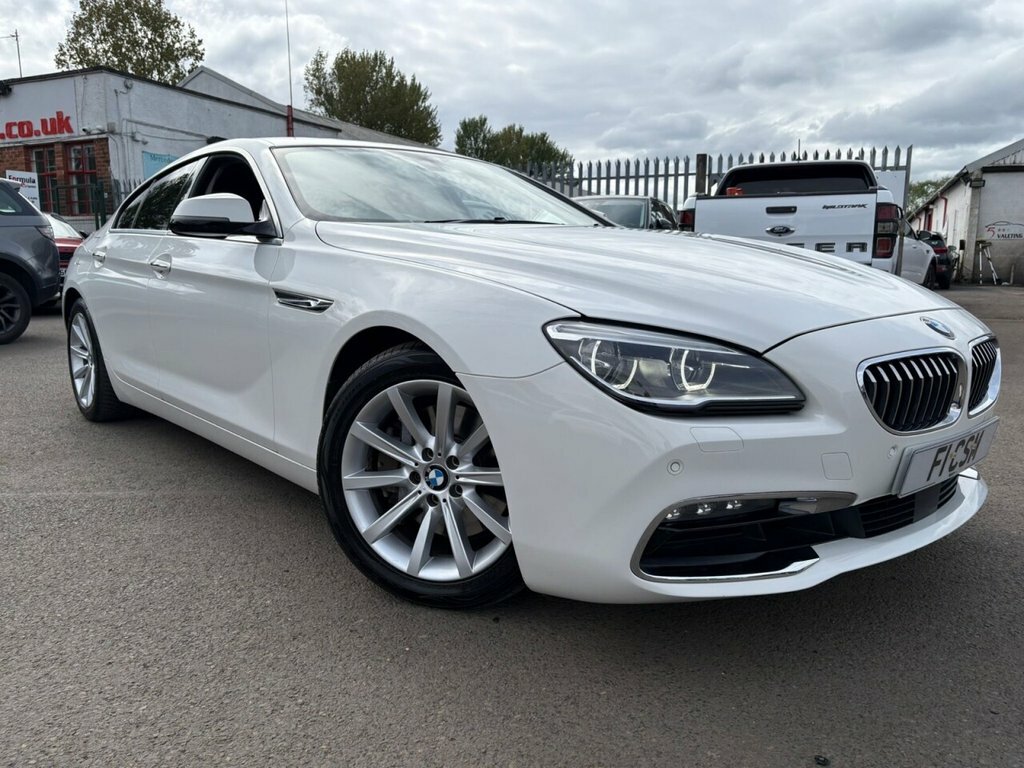 BMW 6 Series Gran Coupe 3L Se AY16GWO White #2