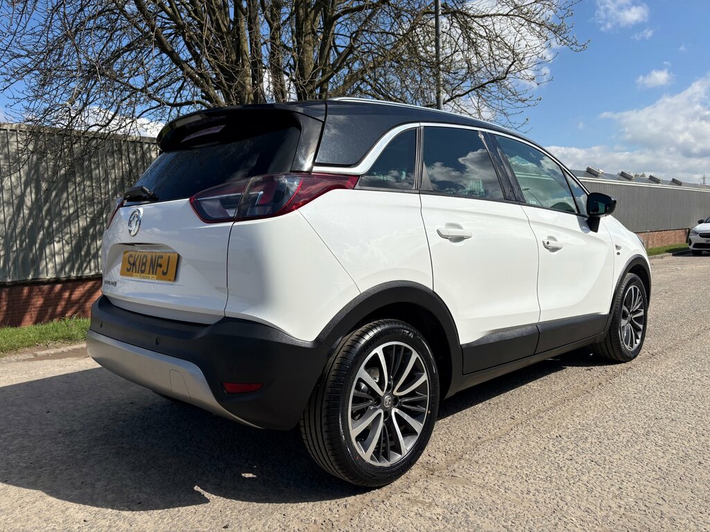 Vauxhall Crossland X 1.2 Elite Nav Suv Euro 6 81 Ps SK18NFJ White #3