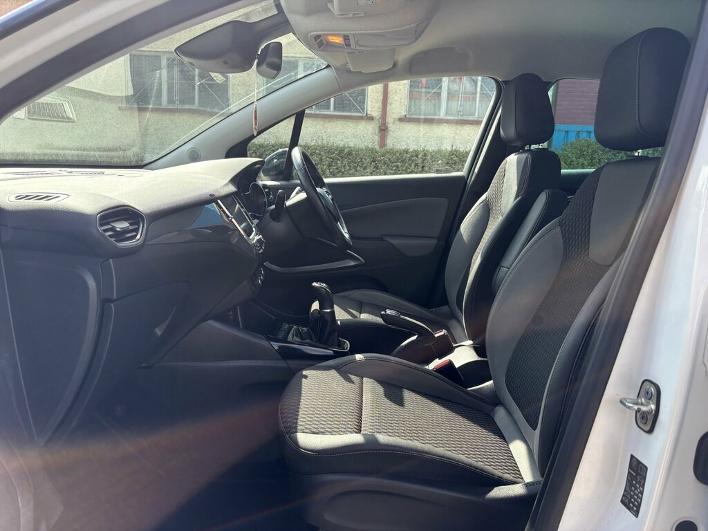 Vauxhall Crossland X 1.2 Elite Nav Suv Euro 6 81 Ps SK18NFJ White #6