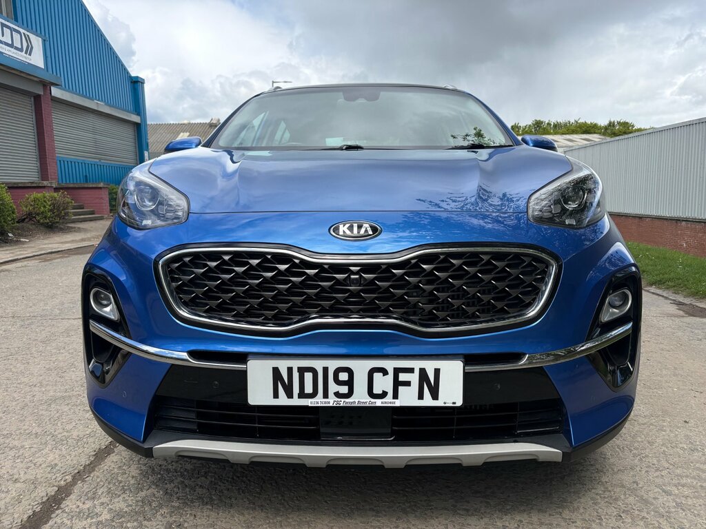 Kia Sportage 1.6 Crdi 4 Suv Euro 6 Ss 134 ND19CFN Blue #2