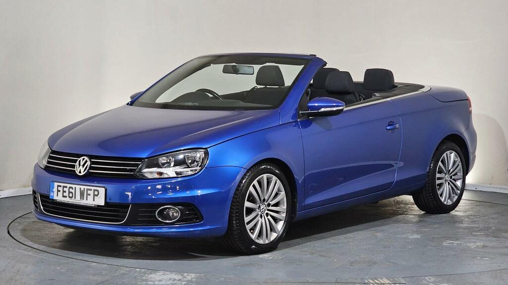 Volkswagen EOS Convertible 2.0 Tdi Bluemotion Tech Se Cabriolet E Blue #3