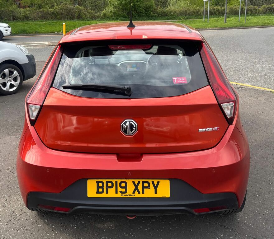 MG MG3 1.5 Vti-tech Exclusive Hatchback BP19XPY Orange #3