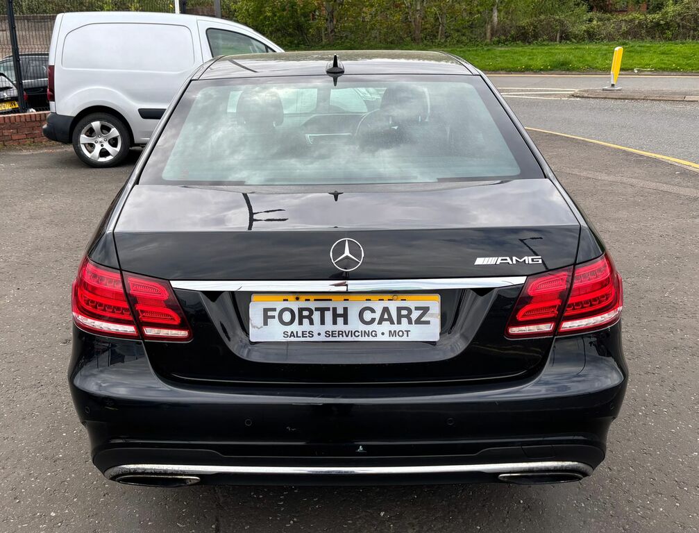 Mercedes-Benz E Class 2.1 E220 Bluetec Amg Line Saloon G-tron YR64RJZ Black #5