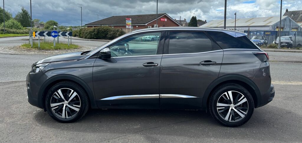 Peugeot 3008 1.6 Bluehdi Gt Line Suv Eat Euro 6 Ss SE17DLF Grey #3