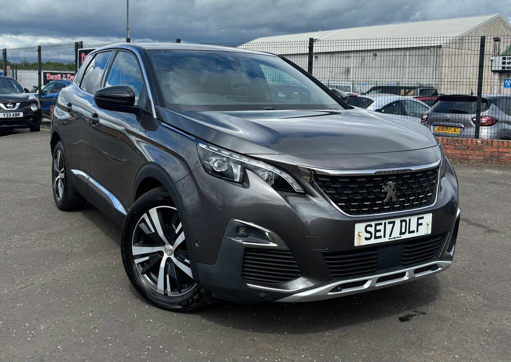 Peugeot 3008 1.6 Bluehdi Gt Line Suv Eat Euro 6 Ss Grey