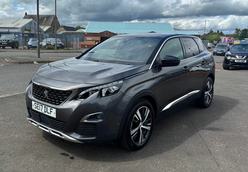 Peugeot 3008 1.6 Bluehdi Gt Line Suv Eat Euro 6 Ss SE17DLF Grey #6