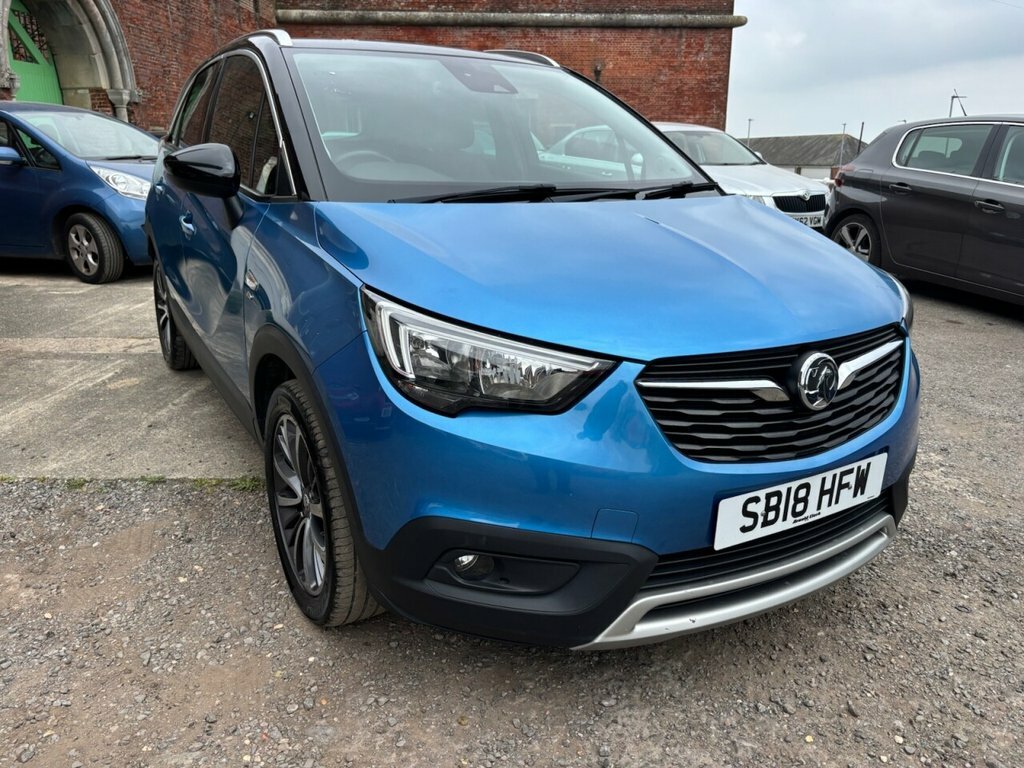 Vauxhall Crossland X 1.2L Elite SB18HFW Blue #2