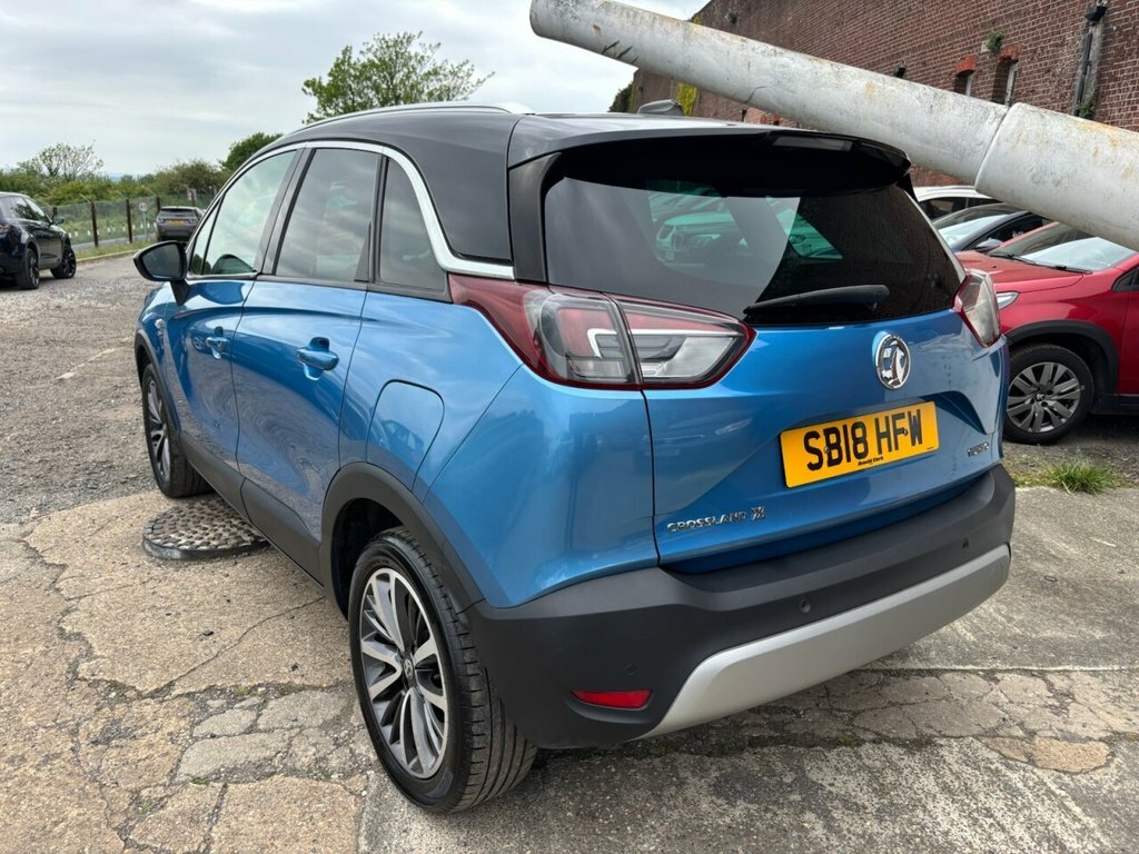 Vauxhall Crossland X 1.2L Elite SB18HFW Blue #3