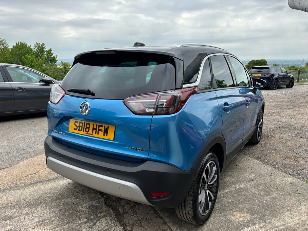 Vauxhall Crossland X 1.2L Elite SB18HFW Blue #4