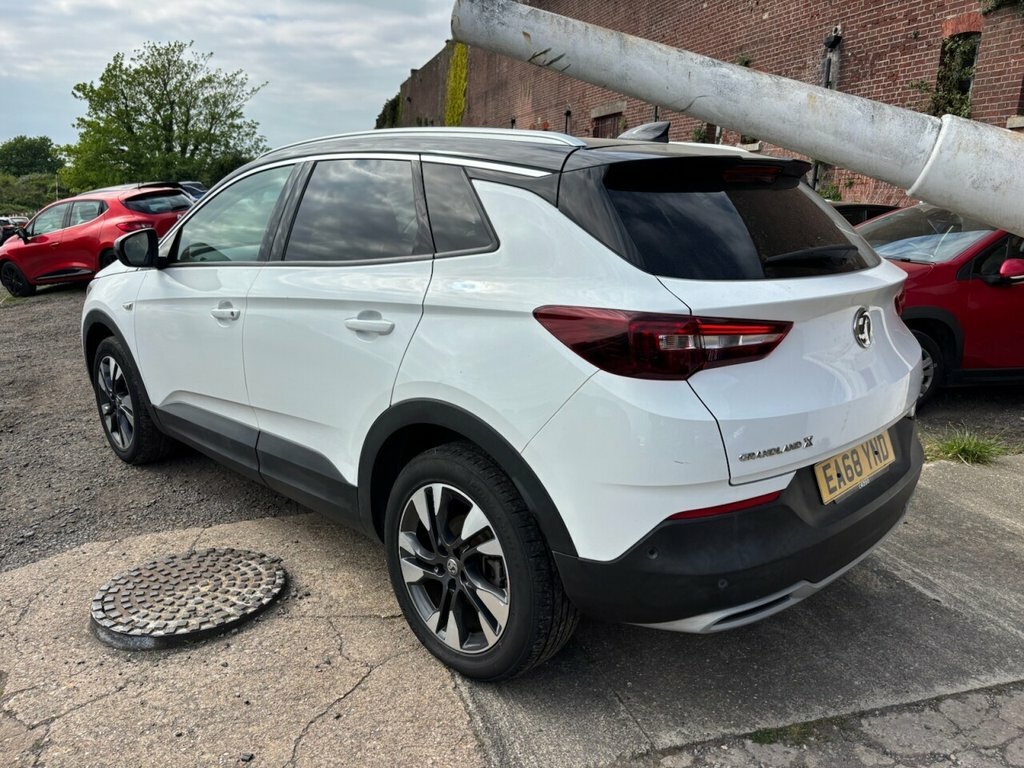 Vauxhall Grandland X 1.2L Sport Nav EA68YND White #3