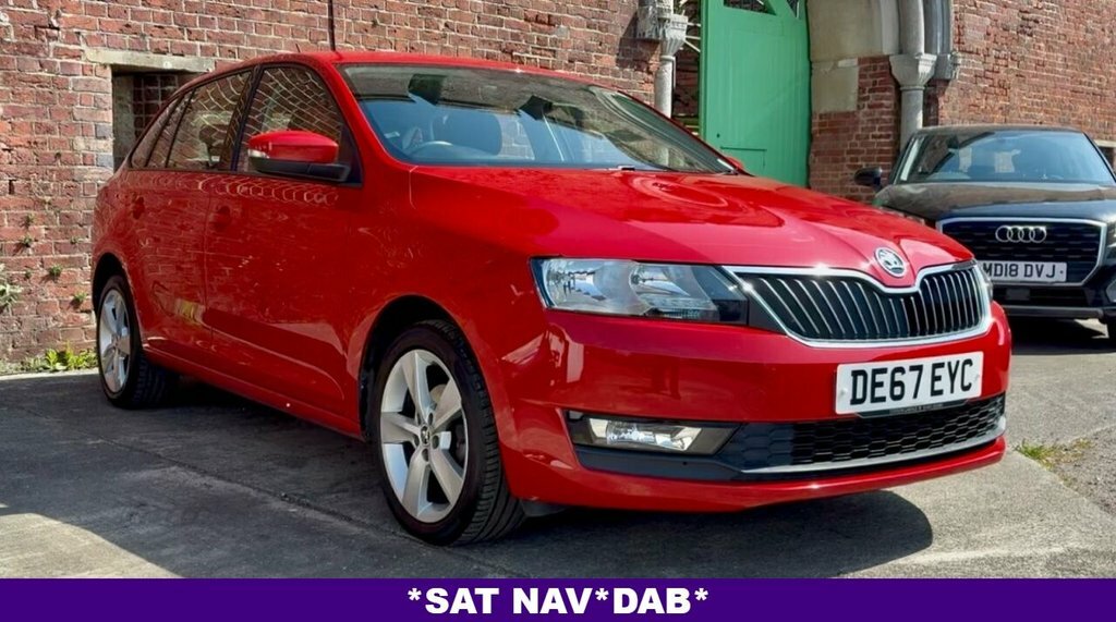 Skoda Rapid Spaceback Hatchback Red