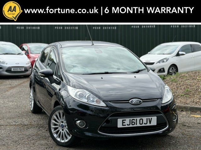 Ford Fiesta 1.4 Tdci Dpf Titanium Hatchback Black