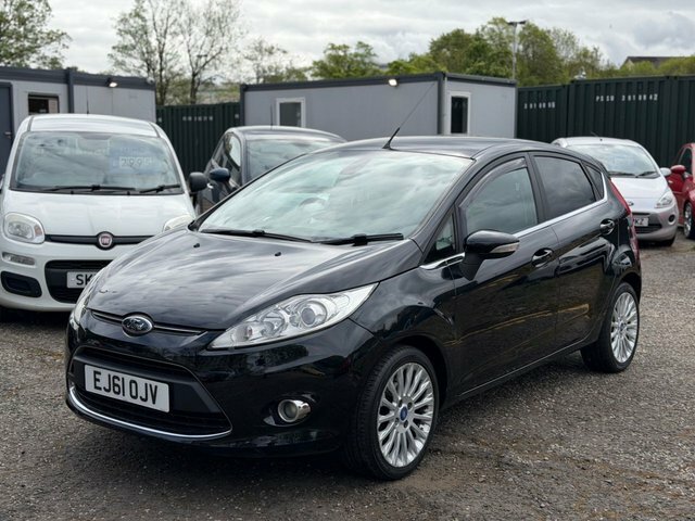 Ford Fiesta 1.4 Tdci Dpf Titanium Hatchback Black #2