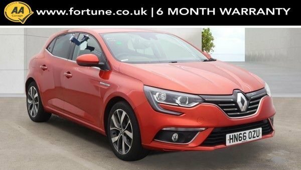 Renault Megane 1.2 Tce Dynamique S Nav Hatchback Manua Red