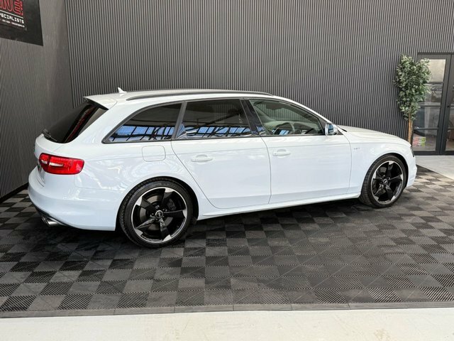 Audi S4 2015 3.0 Tfsi V6 Black Edition Estate S White #3