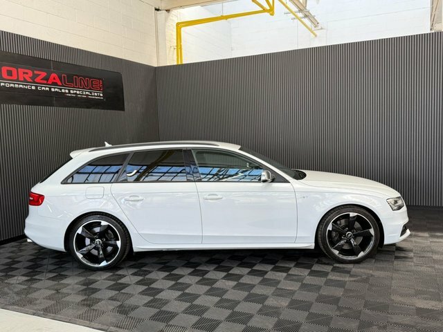 Audi S4 2015 3.0 Tfsi V6 Black Edition Estate S White #2