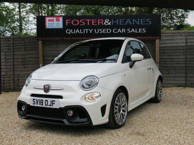 Abarth 595 1.4 T-jet Hatchback Euro 6 145 White