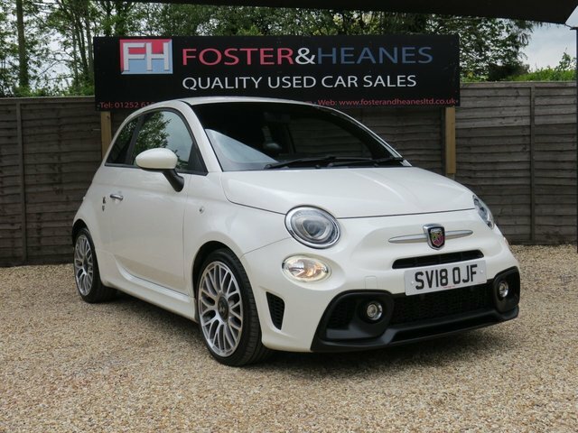 Abarth 595 1.4 T-jet Hatchback Euro 6 145 SV18OJF White #2