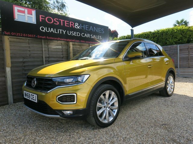 Volkswagen T-Roc 2.0 Tsi Sel Suv Dsg 4Motion Euro 6 Ss Yellow #5