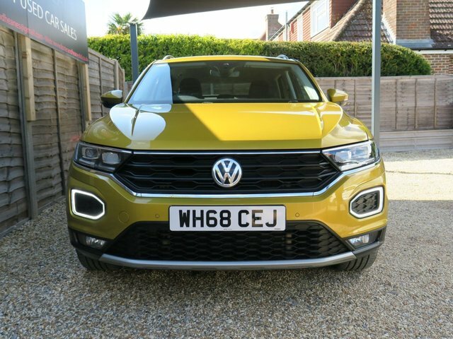 Volkswagen T-Roc 2.0 Tsi Sel Suv Dsg 4Motion Euro 6 Ss Yellow #4