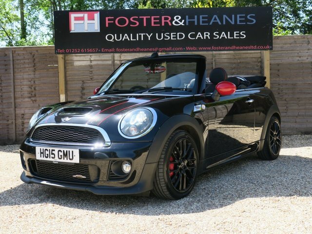 Mini Convertible 1.6 John Cooper Works Convertible Manua Black #3