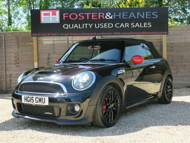 Mini Convertible 1.6 John Cooper Works Convertible Manua Black
