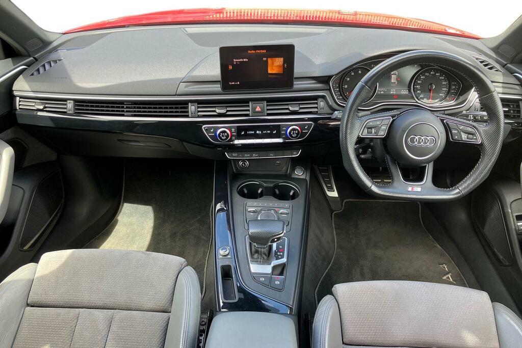 Audi A4 Avant 40 Tfsi Black Edition S Tronic WO19ZFC Red #3