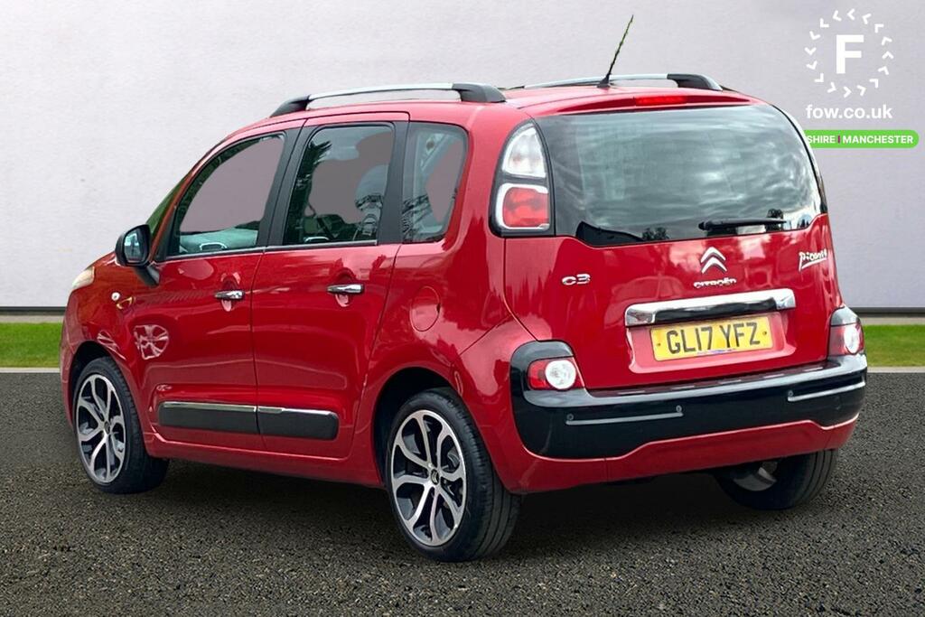 Citroen C3 Picasso 1.6 Bluehdi Platinum GL17YFZ Red #2