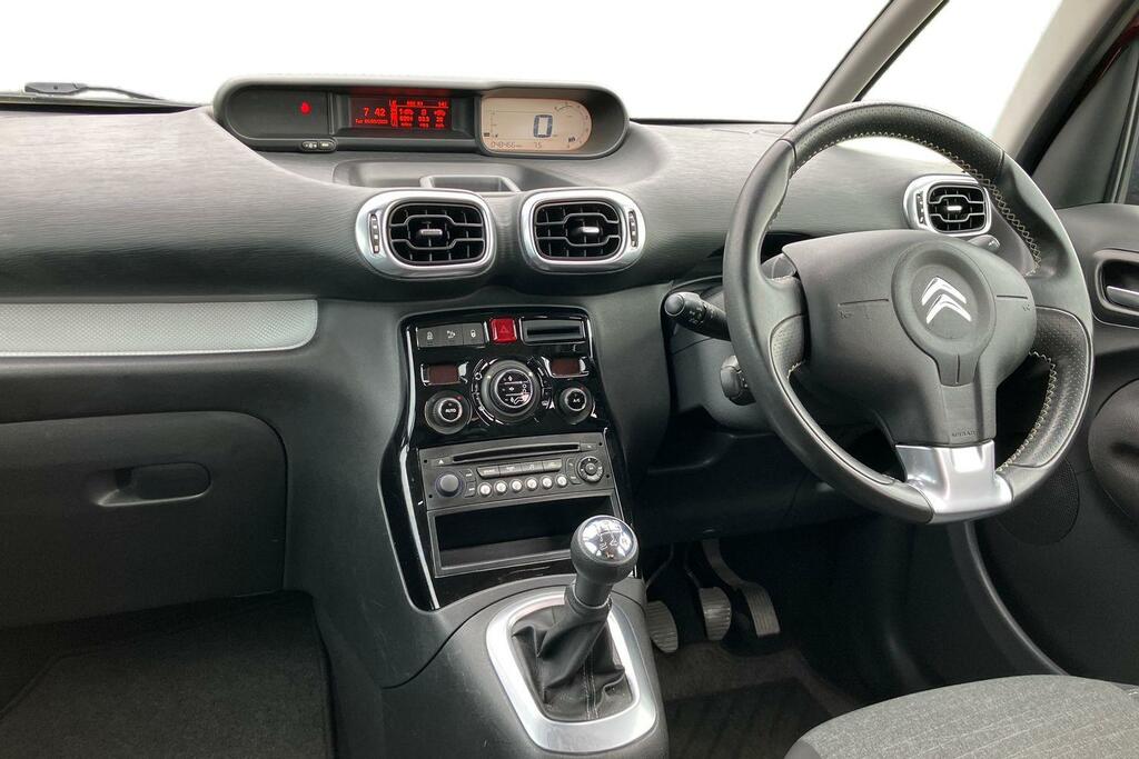 Citroen C3 Picasso 1.6 Bluehdi Platinum GL17YFZ Red #4