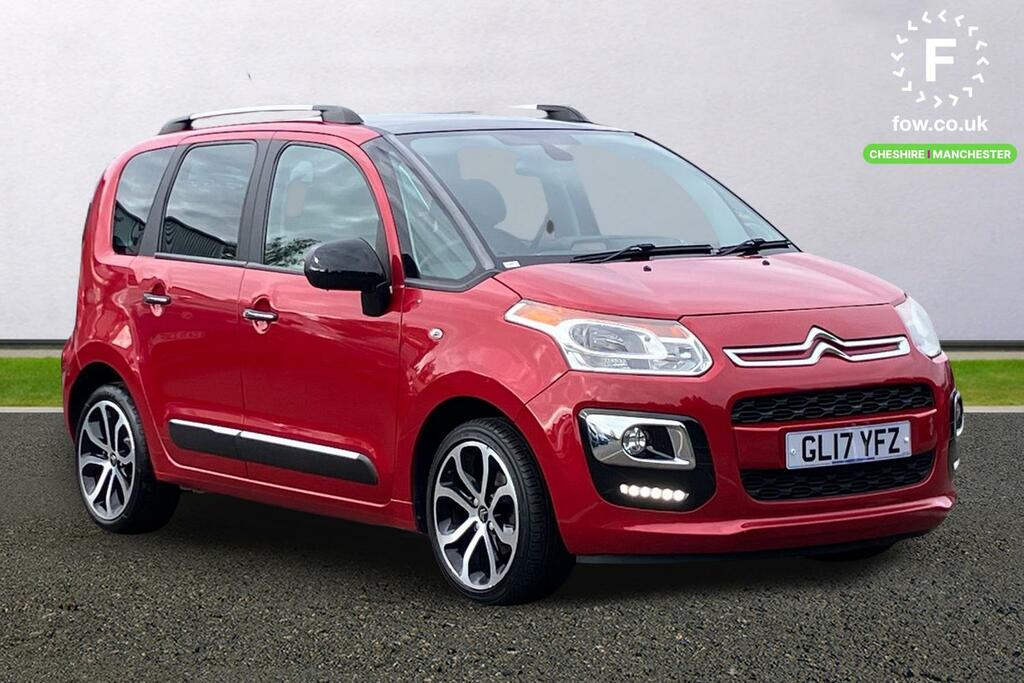 Citroen C3 Picasso 1.6 Bluehdi Platinum Red