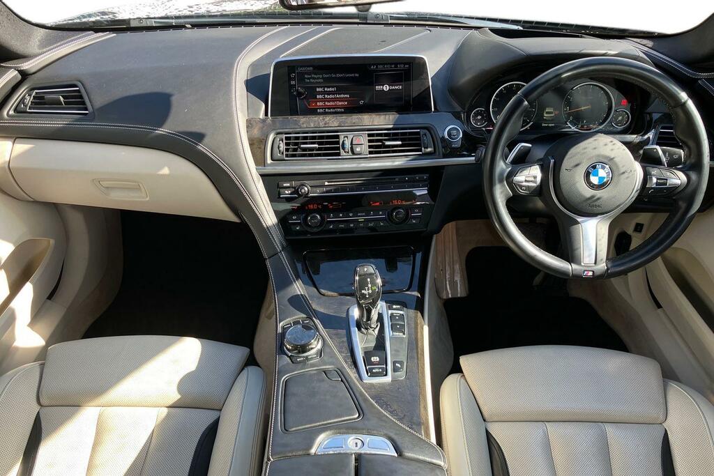 BMW 6 Series Gran Coupe 650I M Sport Black #3