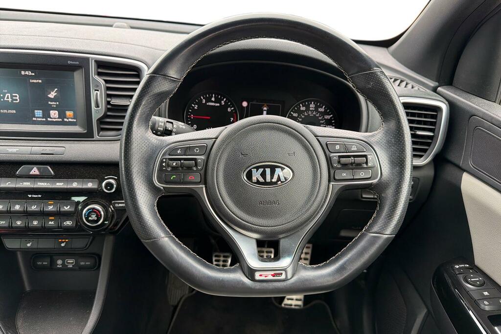 Kia Sportage 1.6T Gdi Gt-line Awd GD17AKP Red #5