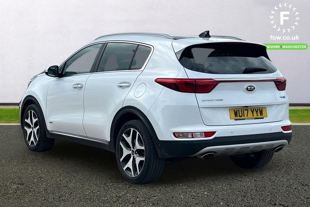 Kia Sportage 2.0 Crdi Gt-line S Awd White #2