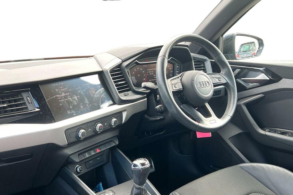 Audi A1 25 Tfsi S Line HJ22HXP Black #3