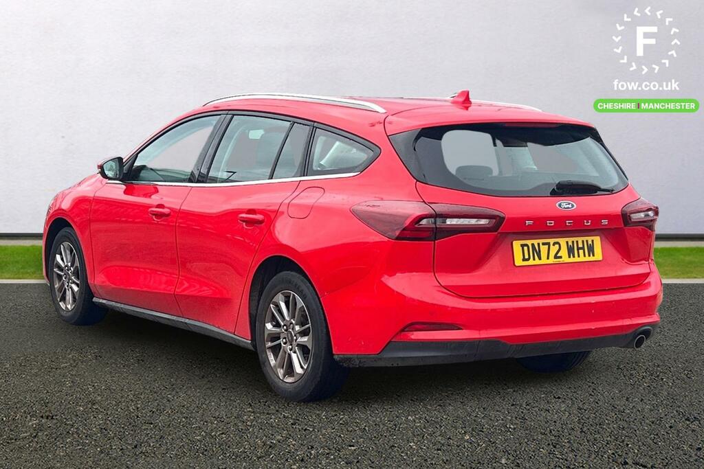 Ford Focus 1.0 Ecoboost Titanium DN72WHW Red #2