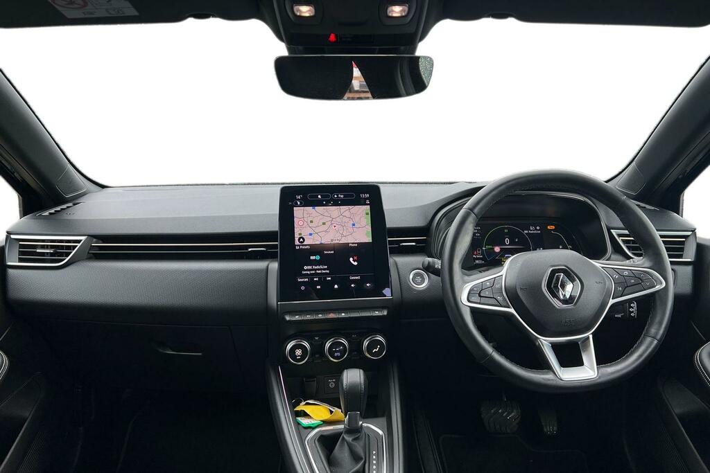 Renault Clio 1.6 E-tech Hybrid 140 Lutecia Se OV22XCW Black #3