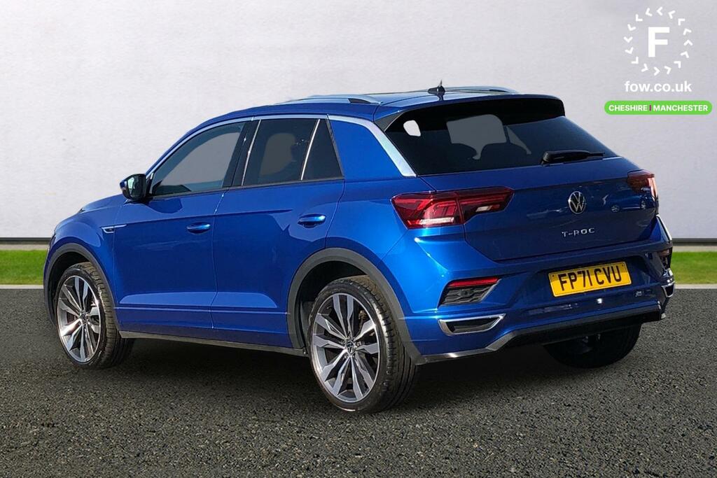 Volkswagen T-Roc 2.0 Tdi Evo R-line Dsg FP71CVU Blue #2