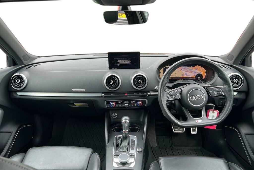 Audi A3 S3 Tfsi Quattro Black Edition S Tronic FY18URV White #3